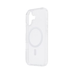 Capa de Silicone Magnética para Apple iPhone 17 Transparente
